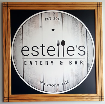 Estelle's Eatery & Bar - Harmony, Minnesota - Fresh Home Made Food, Scratch Kitchen, Locally Grown, Fresh, Craft Beer, 1919 Root Beer on Tap, Farm to Table, Chef Driven, Fresh Cooked Meals
